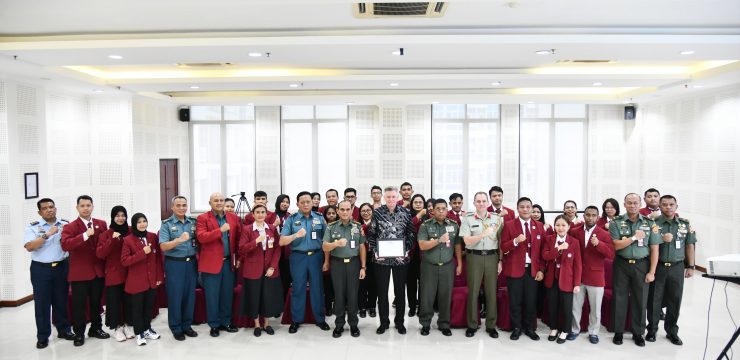 Rektor Unhan RI Mendampingi Duta Besar Selandia Baru dalam Kuliah Umum mengenai New Zealand’s Foreign Policy Outlook and Relationship with Indonesia 2023 – 2030.