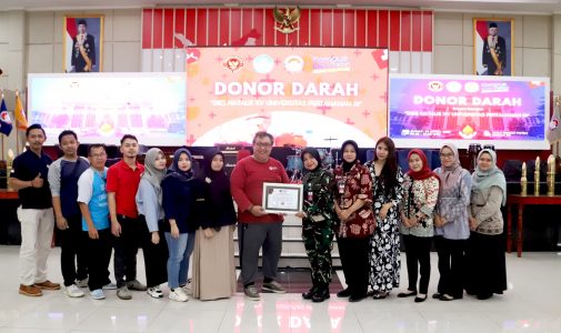 Unhan RI berkolaborasi dengan PMI Kota Bogor Selenggarakan Donor Darah dalam rangka Dies Natalis XV Universitas Pertahanan RI