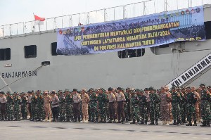 Kadet Mahasiswa Unhan RI, Mengikuti Upacara Pembentukan Resimen Latsitardanus Ke-XLIV