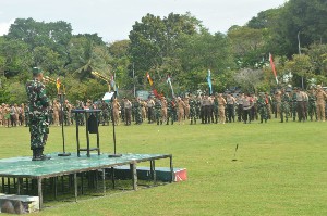 Kegiatan Kadet Mahasiswa Unhan RI Pada Hari (-2) Persiapan Pembukaan Latsitardanus Ke-XLIV Tahun 2024 Di Provinsi Kalimantan