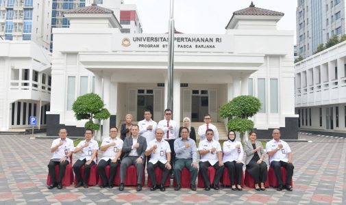Rektor Universitas Pertahanan Indonesia Menerima Kunjungan Audiensi Direktur PT. Wilo Pumps Indonesia