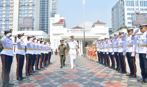 Rektor Unhan RI Terima Kunjungan Delegasi Panglima Inggris (Chief of Defence Staff/CDS), Admiral Sir Tony Radakin KCB ADC