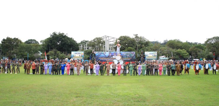 Rektor Unhan RI Menghadiri Upacara Pembukaan Latihan Integritas Taruna Wreda Nusantara (Latsitardanus) Ke-XLIV Tahun 2024, dengan tema “Latihan Integrasi Taruna Krida Nusantara menuju Kalimantan Timur yang Maju dan Unggul”.