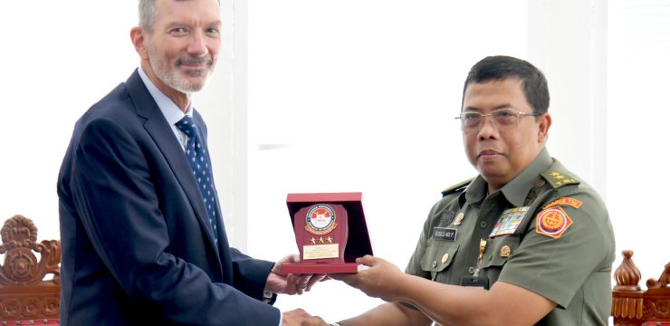 Unhan RI Terima Kunjungan Prof. Harry Layer, U.S. Army Command and General Staff College