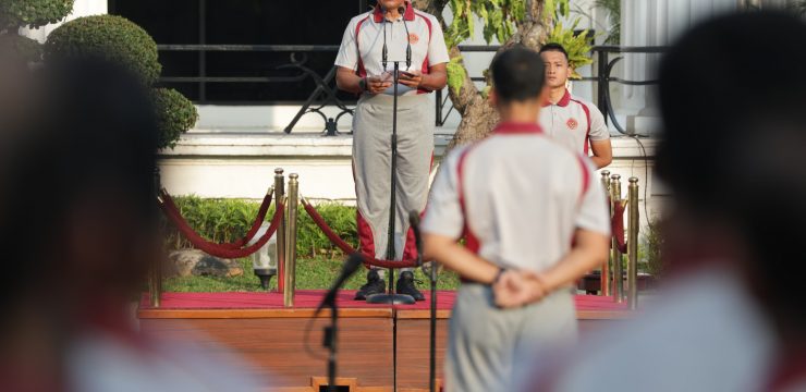 Kontingen Unhan RI Hadiri Pembukaan Pekan Olahraga Kementerian Pertahanan TA. 2024