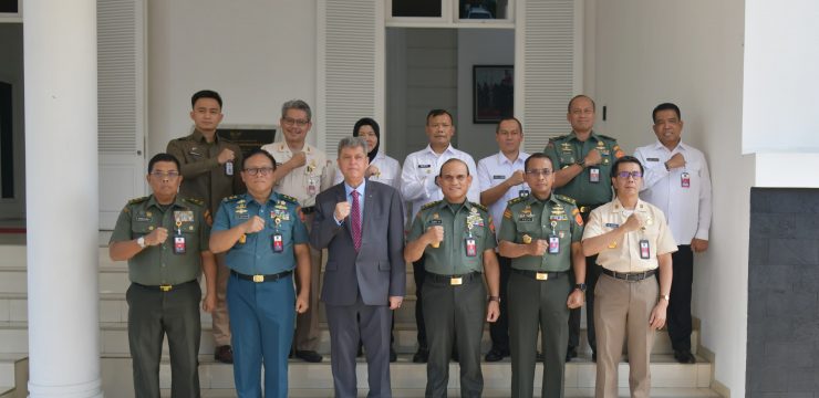 Rektor Unhan RI Menerima Kunjungan Duta Besar (Dubes) Palestina untuk Indonesia, (H.E) Dr. Zuhair S.M. AlShun, Membahas Kerjasama Pendidikan.