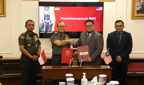 Rektor Unhan RI Tandatangani MoU dengan UPN Malaysia