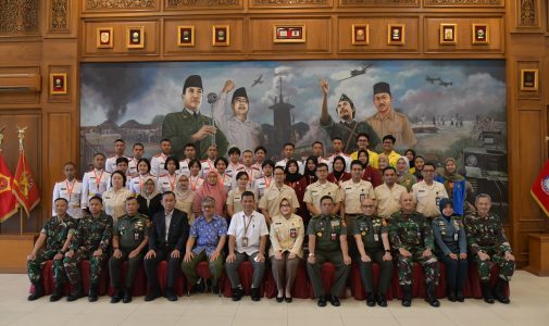 Warek IV Unhan RI menghadiri Opening Ceremony dan Pelaksanaan EMT Student Team Member Training