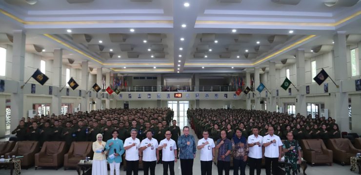 Rektor Unhan RI dan Rektor IPB Resmi Menutup Kegiatan Pengayaan Program Sarjana Penggerak Pembangunan Indonesia (SPPI) Batch -1 Unhan RI.