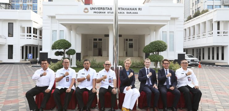 Rektor Unhan RI Menerima Kunjungan Thales Vice President Strategy Business Development Marketing, Caroline Charlotte Emilie Vion, Bahas Kerjasama Pendidikan Unhan RI -Thales.