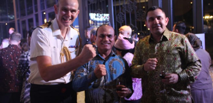 Rektor Unhan RI Hadiri Peringatan 75 Tahun Hubungan Diplomatik Indonesia-Inggris
