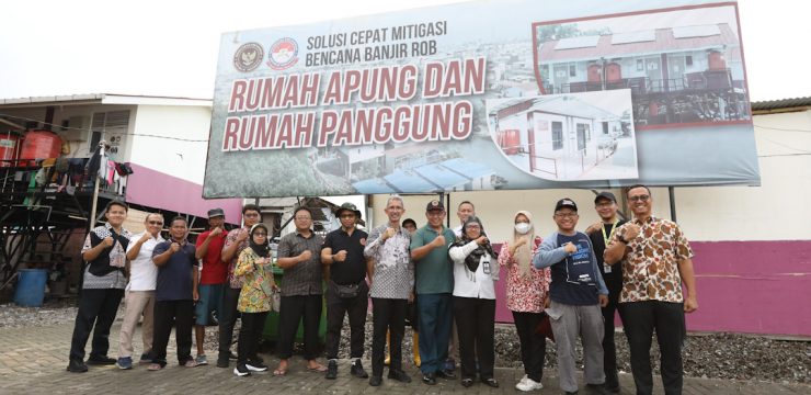 Tim Pilot Project Rumah Murah Unhan RI Menerima Kunjungan Dinas Perumahan Rakyat dan Kawasan Permukiman Provinsi Jawa Tengah.