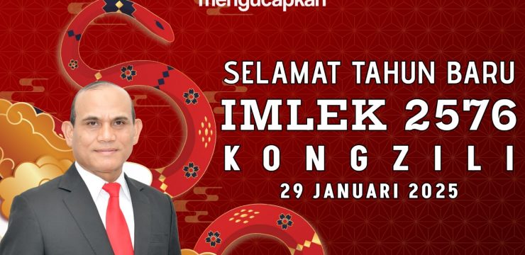 Rektor Universitas Pertahanan RI Serta Civitas Akademika Unhan RI Mengucapkan Selamat Tahun Baru Imlek 2576 Kongzili.