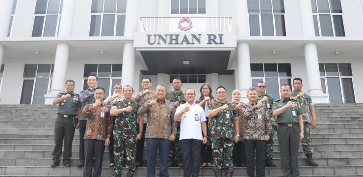 Rektor Unhan RI Menerima Kunjungan Courtesy Call Gubernur Bank Indonesia Perry Warjiyo