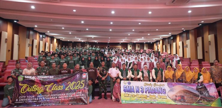 Unhan RI Sambut Kunjungan Edukatif 205 Siswa SMA Negeri 3 Padang dan SMA Al Khairiyah Lagoa Jakarta Utara