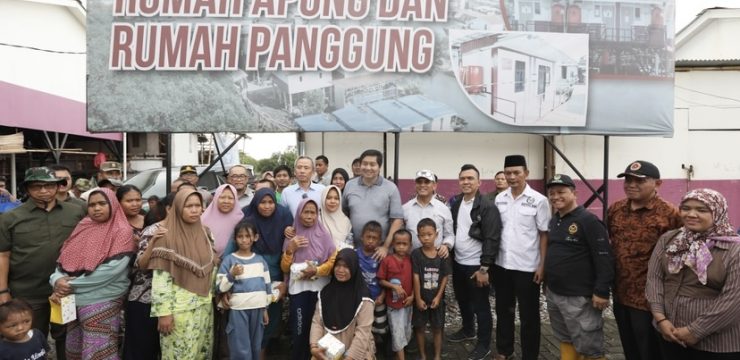 Rektor Unhan RI Terima Kunjungan Menteri PKP ke Kawasan Rumah Apung dan Rumah Panggung Muara Angke