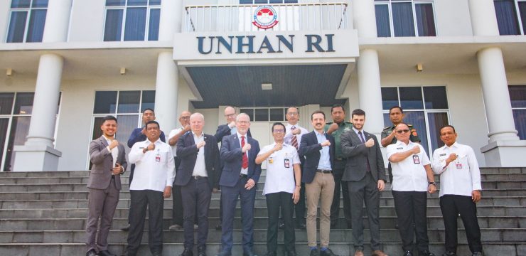 Unhan RI Perkuat Kerja Sama Internasional di Bidang Penelitian dan Teknologi Pertahanan dengan Naval Group dan Institusi Pendidikan Tinggi Perancis