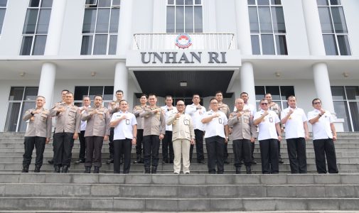Rektor Unhan RI dan Ketua STIK Polri Tegaskan Kolaborasi Strategis untuk Hadapi Ancaman Global 2045