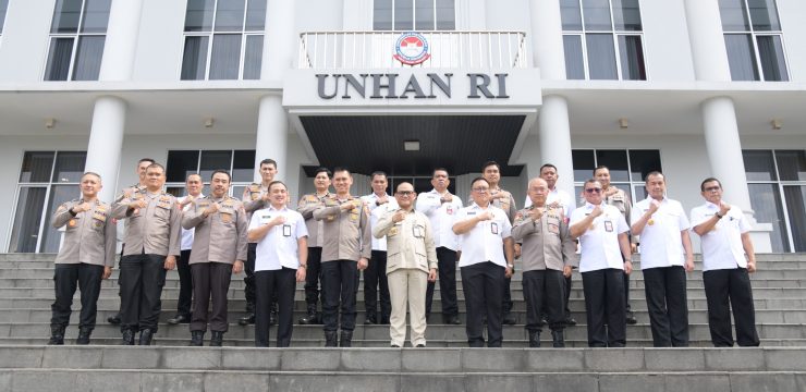 Rektor Unhan RI dan Ketua STIK Polri Tegaskan Kolaborasi Strategis untuk Hadapi Ancaman Global 2045