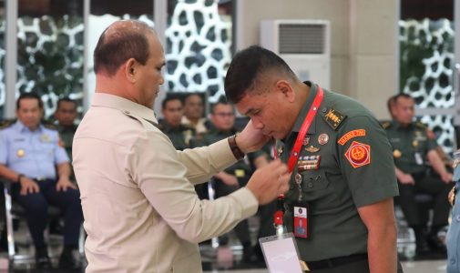 Rektor Unhan RI Secara Resmi Membuka Pelaksanaan Training of Trainers (ToT) Diklat SPPI Batch-3 TA. 2025.