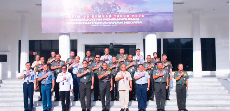 Rektor Unhan RI Hadiri Rapim UO Kemhan RI 2025: Strategi Sinergi dan Inovasi untuk Penguatan Pertahanan Nasional.