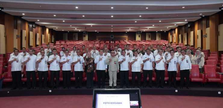 Rektor Unhan RI Membuka Sosialisasi Sertifikasi Kompetensi SDM di Lingkungan Unhan RI