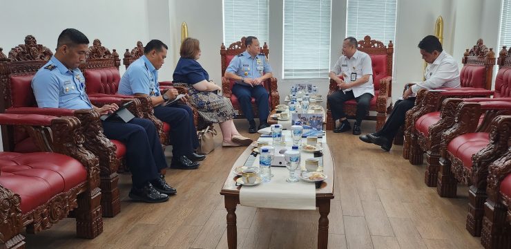 Unhan RI Terima Kunjungan National Air and Space Power Centre Indonesia (NASPCI)