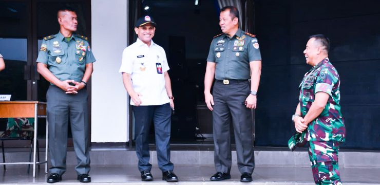 Rektor Unhan RI Tinjau Langsung Proses Pendaftaran dan Seleksi Calon Peserta SPPI Batch 3 di Secapa AD.