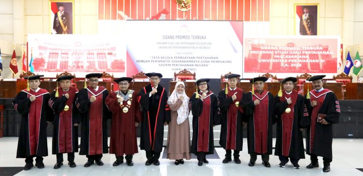 Sidang Terbuka Promosi Doktor Ilmu Pertahanan Unhan RI: Asral Efendi Raih Gelar Doktor Ke-63 Dengan Disertasi Tentang Tata Kelola Pembiayaan Pertahanan Berbasis Sishankamrata