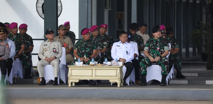 Rektor Unhan RI Hadiri Upacara Pembukaan Pendidikan Dasar Militer SPPI Batch-III TA 2025