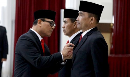 Rektor Unhan RI Pimpin Langsung Serah Terima Jabatan Kepala Satuan Pengawas Unhan RI 