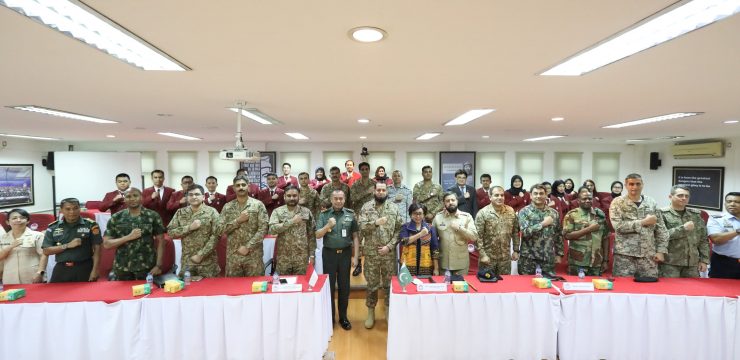 Unhan RI dan NDU Pakistan Gelar Kuliah Umum Bersama Bahas Strategi Pertahanan di Tengah Perubahan Geoekonomi Global.