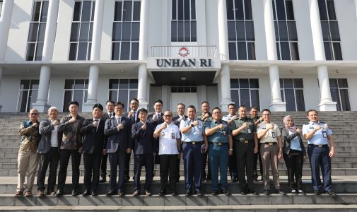 Rektor Unhan RI Terima Kunjungan Delegasi Kookmin University dan EYL Co. Ltd., Dorong Kolaborasi Internasional di Bidang Pertahanan dan Teknologi