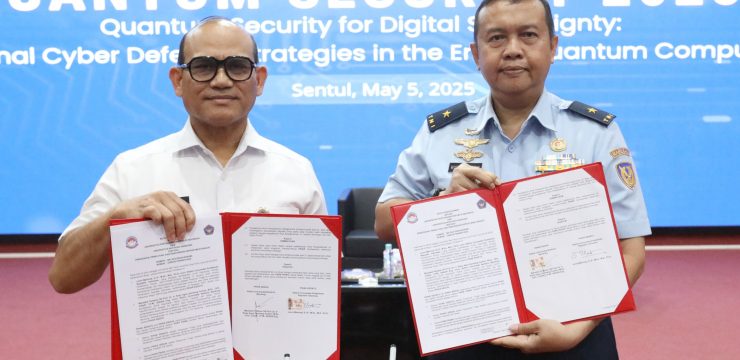 Unhan RI dan Universitas Nurtanio Tandatangani MoU dalam Rangka Seminar Internasional “Quantum Security for National Cyber Defense”