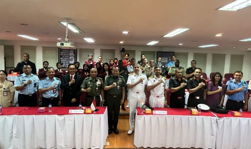 Unhan RI Terima Kunjungan Delegasi National Defence College India, Gelar Kuliah Bersama Bahas Perspektif Keamanan Maritim Indonesia