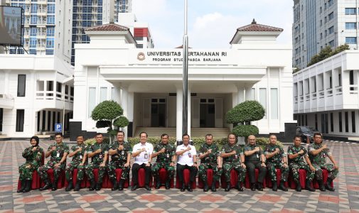 Rektor Unhan RI Menerima Kunjungan Deputi Geostrategi DPN: Perkuat Sinergi Intelektual untuk Pertahanan Nasional.