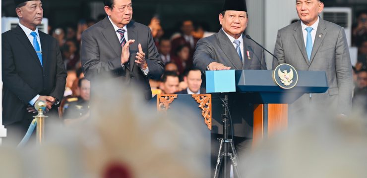 Presiden RI Prabowo Subianto Resmikan Kampus Bhinneka Tunggal Ika Unhan RI Dari Visi Presiden RI ke-6 SBY hingga Aksi Nyata Presiden RI Prabowo: Kolaborasi Dua Presiden Wujudkan Kampus Strategis Unhan RI “Brainpower Is the New Firepower”.