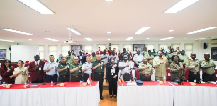 Unhan RI Selenggarakan Kuliah Bersama Delegasi Zimbabwe National Defence University: Indonesia and Zimbabwe A Strategic Outlook.