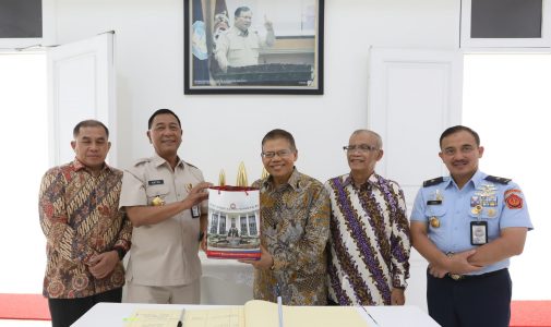 Rektor Unhan RI Terima Kunjungan Audiensi Presiden Direktur PT. Katama Suryabumi dalam Penjajakan Kerja Sama Riset Inovatif.