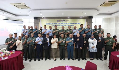 Unhan RI Bahas Strategi Pertahanan Maritim di Laut Cirebon melalui Seminar KKDN Fakultas Strategi Pertahanan