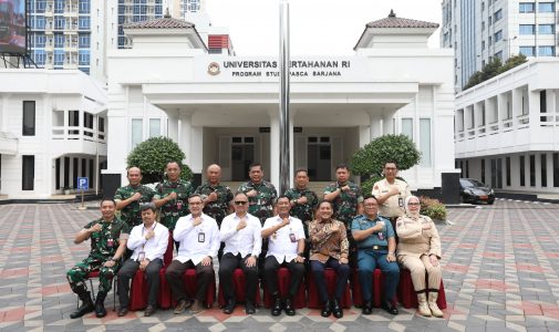 Rektor Unhan RI Dorong Penguatan Struktur Akademik Unhan RI Jadi Fokus Dialog Strategis dengan Delegasi Diktisaintek.