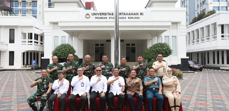 Rektor Unhan RI Dorong Penguatan Struktur Akademik Unhan RI Jadi Fokus Dialog Strategis dengan Delegasi Diktisaintek.