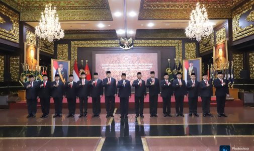 Rektor Unhan RI Hadiri Sertijab Pejabat Eselon I Kementerian Pertahanan RI