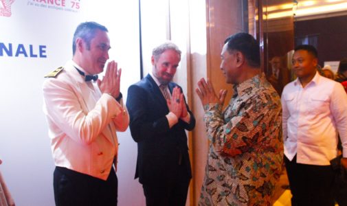 Rektor Unhan RI Hadiri Perayaan Hari Nasional Prancis dan Peringatan 75 Tahun Hubungan Diplomatik Indonesia–Prancis.