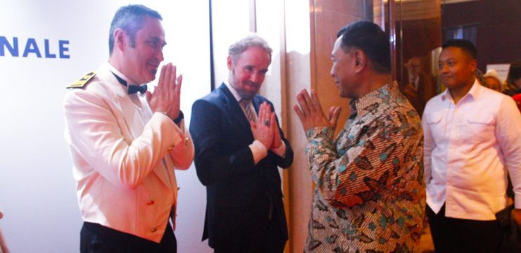 Rektor Unhan RI Hadiri Perayaan Hari Nasional Prancis dan Peringatan 75 Tahun Hubungan Diplomatik Indonesia–Prancis.