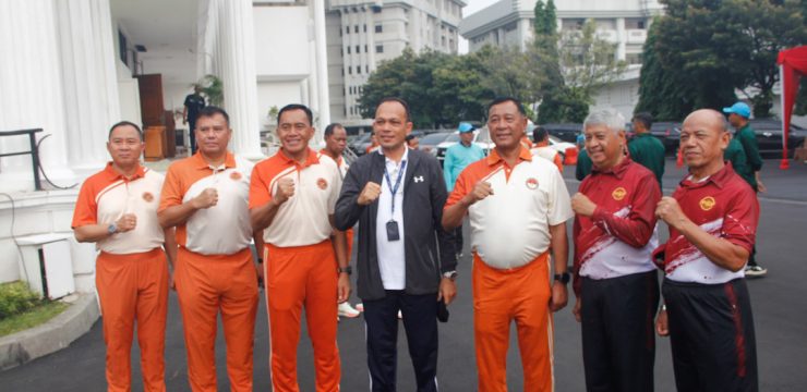 Rektor Unhan RI Hadiri Upacara Pembukaan Pekan Olahraga Kementerian Pertahanan Tahun 2025.