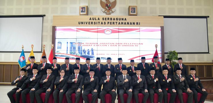 Unhan RI Gelar Pejabat Eselon I dan IISerah Terima Jabatan dan Pelepasan : Wujud Dinamika Kepemimpinan Menuju Transformasi Kelembagaan