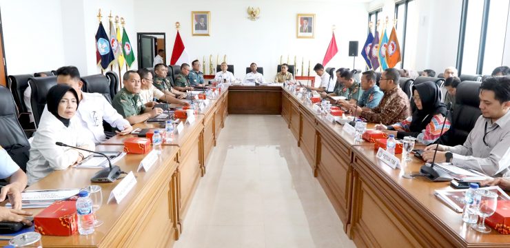 Rektor Unhan RI Menerima Kunjungan Tim BPK RI dalam rangka Entry Meeting Briefing.