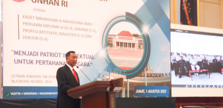 Menjawab Tantangan Global: Pesan Rektor Unhan RI bagi Mahasiswa Baru