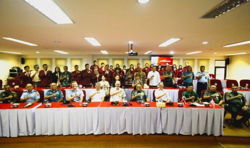 Unhan RI Gelar Kuliah Bersama Delegasi UIFT Kementerian Pertahanan Inggris : Menggali Pelajaran Strategis dari Konflik Rusia – Ukraina.